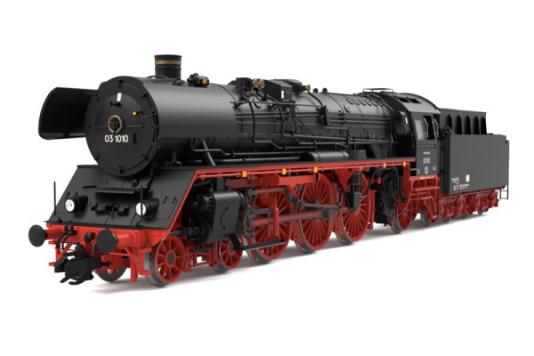 Parní lokomotiva řady 03.10, DR, III. epocha, analogová verze, TT, Saxonia 120261