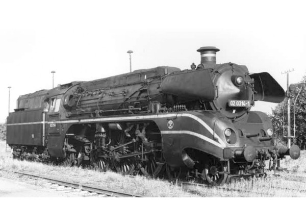 Parní lokomotiva 02 0314-1, DR, s olejovým vytápěním, zelená s ozdobným pruhem, analogová verze, IV. epocha, TT, Arnold HN9078 Parní lokomotiva 02 0314-1, DR, s olejovým vytápěním, zelená s ozdobným pruhem, analogová verze, IV. epocha, TT, Arnold HN9078