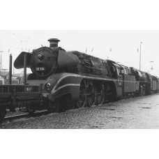 Parní lokomotiva 18 314, DR, s uhelným vytápěním, černá s ozdobným pruhem, zvuková verze, III. epocha, TT, Arnold HN9079HM