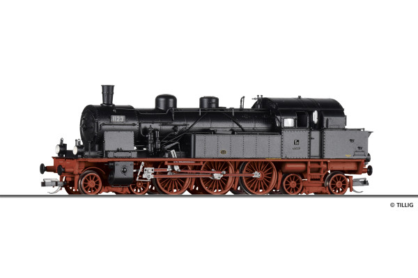 Parní lokomotiva řady T18, KWStB, I. epocha, jednorázová série 2026, TT, Tillig 04209 E