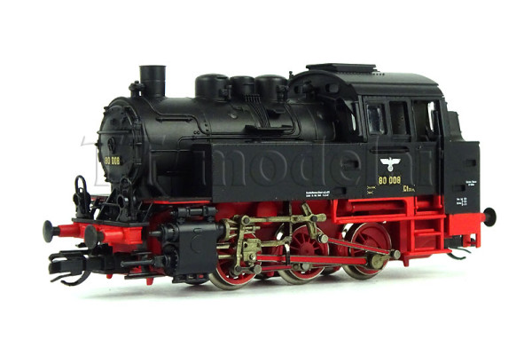 Parní lokomotiva 80 008, DRB, II. epocha, TT, Roco 7180007