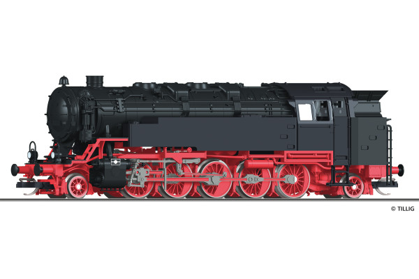 Parní lokomotiva řady 84, DR, III. epocha, TT, Tillig 02192