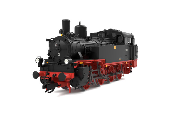 Parní lokomotiva řady 92.5, Werklok 3, DR, IV. epocha, analogová verze, TT, Saxonia 120269
