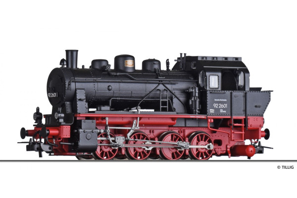 Parní lokomotiva BR 92 2601, DRG, II. epocha, H0, Tillig 72029