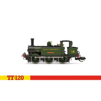 Parní lokomotiva SR Terrier W14 Bembridge, II. epocha, TT, Hornby TT3038M