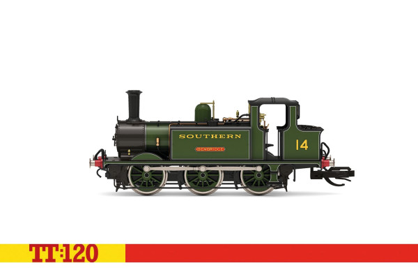 Parní lokomotiva SR Terrier W14 Bembridge, II. epocha, TT, Hornby TT3038M