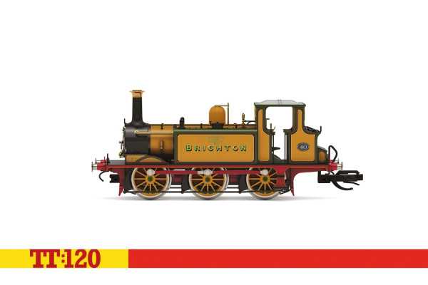 Parní lokomotiva LB&SCR Terrier Brighton, I. epocha, TT, Hornby TT3039M