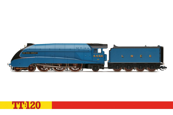 Parní lokomotiva A4 4-6-2 Sir Nigel Gresley, LNER, TT, Hornby TT3043M