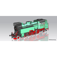 Parní lokomotiva TKt48, PKP, IV. epocha, analogová verze, H0, Piko 50764