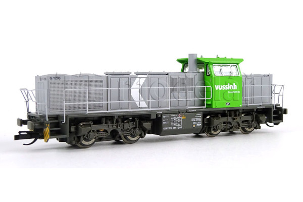 Motorová lokomotiva G 1206 Vossloh Leasing, VI. epocha, TT, PIKO 47232 Motorová lokomotiva G 1206 Vossloh Leasing, VI. epocha, TT, PIKO 47232