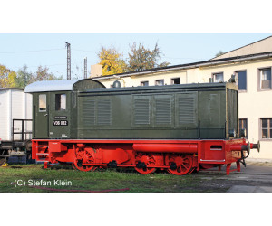 Motorová lokomotiva V 36 032, TEV, muzejní, III.–VI. epocha, TT, model Galerie Tillig 2027, Tillig 502749