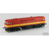 Motorová lokomotiva 749 247, ČD, V. epocha, H0, MTB H0CD749247