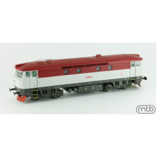 Motorová lokomotiva 751 212, ČD, V. epocha, H0, MTB H0CD751212 Motorová lokomotiva 751 212, ČD, V. epocha, H0, MTB H0CD751212