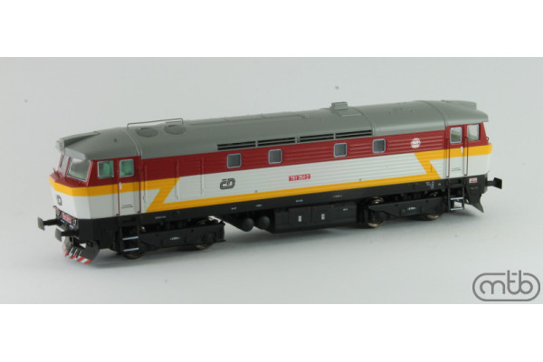 Motorová lokomotiva 751 354, ČD, V. epocha, H0, MTB H0CD751354