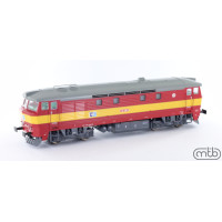 Motorová lokomotiva 751 239, ČDC, VI. epocha, H0, MTB H0CDC751239 Motorová lokomotiva 751 239, ČDC, VI. epocha, H0, MTB H0CDC751239