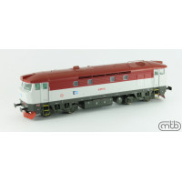 Motorová lokomotiva 751 220, ČDC, VI. epocha, H0, MTB H0CDC751220 Motorová lokomotiva 751 220, ČDC, VI. epocha, H0, MTB H0CDC751220