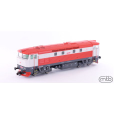 Motorová lokomotiva T 478.1019, ČSD, IV. epocha, TT, ¨+ dekodér DCC zdarma, MTB TTCSDT4781019 Motorová lokomotiva T 478.1019, ČSD, IV. epocha, TT, ¨+ dekodér DCC zdarma, MTB TTCSDT4781019