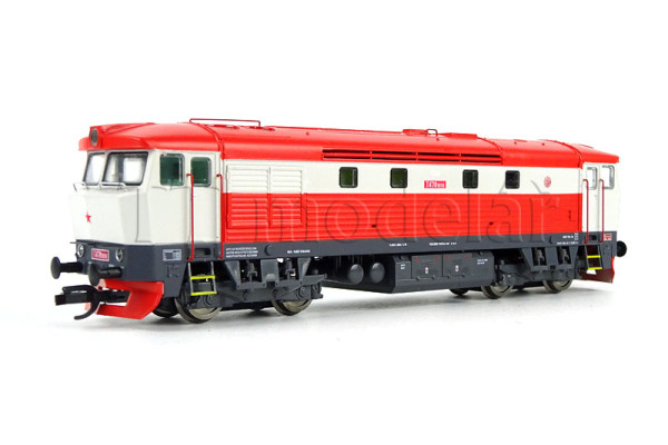 Motorová lokomotiva T 478.1019, ČSD, IV. epocha, TT + dekodér DCC zdarma, MTB TTCSDT4781019