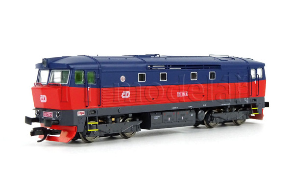 Motorová lokomotiva 751 314, ČD, TT + dekodér DCC zdarma, MTB TTCD751314 Motorová lokomotiva 751 314, ČD, TT + dekodér DCC zdarma, MTB TTCD751314