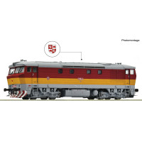 Motorová lokomotiva T 478.2079 „Zamračená“, ČSD, analogová verze, IV. epocha, H0, Roco 7300090 Motorová lokomotiva T 478.2079 „Zamračená“, ČSD, analogová verze, IV. epocha, H0, Roco 7300090