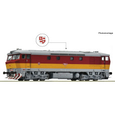 Motorová lokomotiva T 478.2079 „Zamračená“, ČSD, zvuková verze, IV. epocha, H0, Roco 7310090 Motorová lokomotiva T 478.2079 „Zamračená“, ČSD, zvuková verze, IV. epocha, H0, Roco 7310090