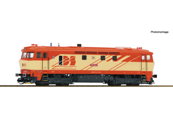 Motorová lokomotiva 749 162-4, IDS Cargo, zvuková verze, VI. epocha, TT, Roco 7390040 Motorová lokomotiva 749 162-4, IDS Cargo, zvuková verze, VI. epocha, TT, Roco 7390040