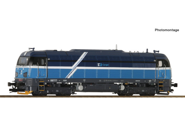 Motorová lokomotiva řady 753.6 "Bizon", ČD Cargo, analogová verze, VI. epocha, TT, Roco 7380037 Motorová lokomotiva řady 753.6 "Bizon", ČD Cargo, analogová verze, VI. epocha, TT, Roco 7380037
