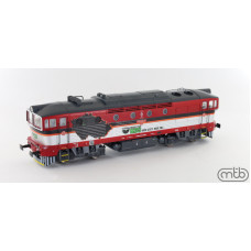 Motorová lokomotiva 750.202, KDS, H0, V. epocha, MTB H0KDS750202