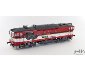 Motorová lokomotiva 750.202, KDS, H0, V. epocha, MTB H0KDS750202