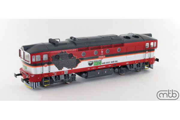 Motorová lokomotiva 750.202, KDS, H0, V. epocha, MTB H0KDS750202