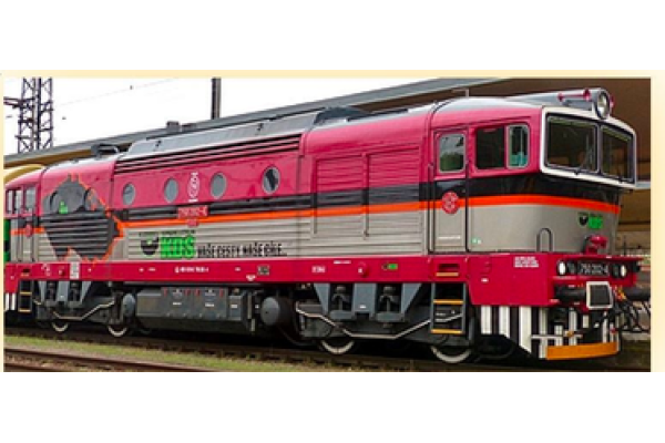 Motorová lokomotiva 750.202, KDS, TT, V. epocha, MTB TTKDS750202
