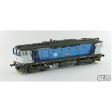 Motorová lokomotiva 750 703, ČD, H0, VI. epocha, MTB H0CD750703