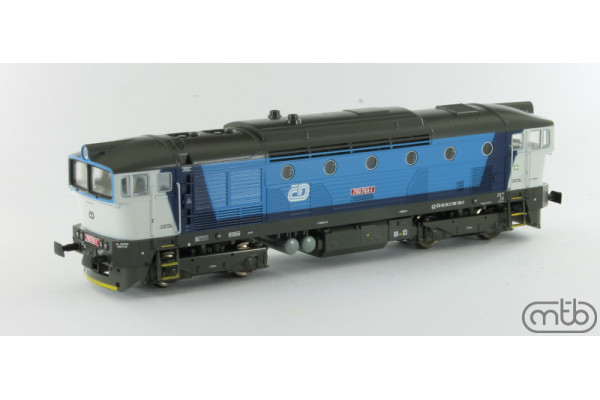 Motorová lokomotiva 750 703, ČD, H0, VI. epocha, MTB H0CD750703