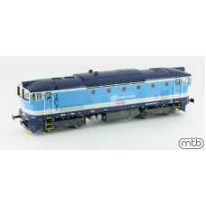Motorová lokomotiva 750 712, ČD, H0, VI. epocha, MTB H0CD750712