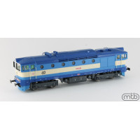 Motorová lokomotiva 754 013, ČD, H0, V. epocha, MTB H0CD754013