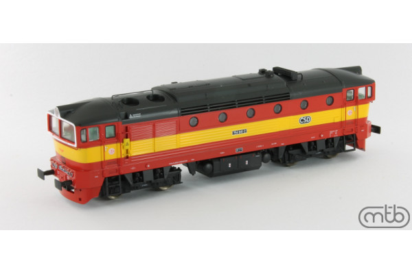Motorová lokomotiva 754 041, ČD, H0, V. epocha, MTB H0CD754041 Motorová lokomotiva 754 041, ČD, H0, V. epocha, MTB H0CD754041