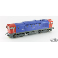 Motorová lokomotiva 755.001, ČD, H0, VI. epocha, MTB H0CD755001