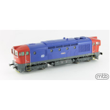 Motorová lokomotiva 755.001, ČD, H0, VI. epocha, MTB H0CD755001