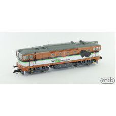 Motorová lokomotiva 750 096, KDS, TT, V. epocha, MTB TTKDS750096