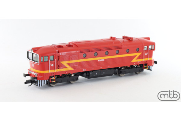 Motorová lokomotiva 750 285, ČD, TT, V. epocha, MTB TTCD750285