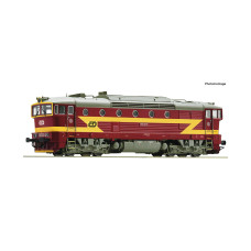 Motorová lokomotiva řady 753 ,,Brejlovec“, ČD, zvuková verze, V. epocha, H0, Roco 7310088