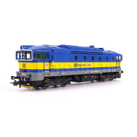Motorová lokomotiva 754 047-9 ,,Brejlovec“, ČD, zvuková verze, VI. epocha, H0, Roco 7310089