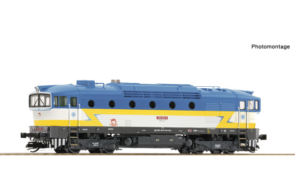 Motorová lokomotiva 750 183-6, ZSSK, zvuková verze, V.–VI. epocha, TT, Roco 7390028