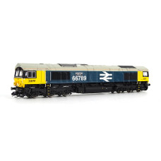 Motorová lokomotiva Class 66, Co-Co, 66789, 'British Rail 1948-1997', GBRf, VI. epocha, TT, Hornby TT3020M