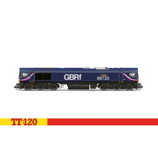 Motorová lokomotiva Class 66,  Sunderland 66725, GBRf, VI. epocha, TT, Hornby TT3032M