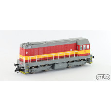 Motorová lokomotiva 721.199 "Velký Hektor", ČSD, IV. epocha, TT, MTB TT721199