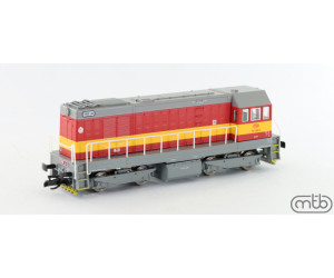 Motorová lokomotiva 721.199 "Velký Hektor", ČSD, IV. epocha, TT, MTB TT721199