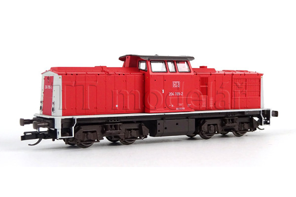 Motorová lokomotiva 204 789-2, DB AG, V. epocha, TT, Tillig 05580