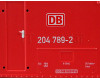 Motorová lokomotiva 204 789-2, DB AG, V. epocha, TT, Tillig 05580