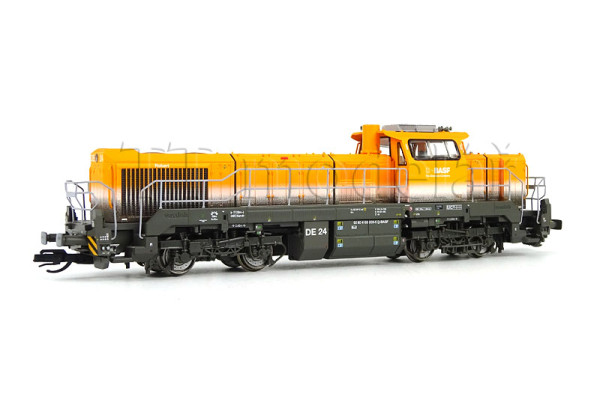 Motorová lokomotiva Vossloh DE 18, BASF, analogová verze, VI. epocha, TT, Arnold HN9072 Motorová lokomotiva Vossloh DE 18, BASF, analogová verze, VI. epocha, TT, Arnold HN9072
